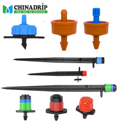 China POM Adjustable Flow Device 1 Hectare Design Sprayer Drip Irrigation Agricultural Irrigation System Flow Device for sale