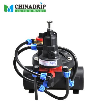 China Hydraulic Hose Irrigation System Water Reducing Valve Bermad Valve Manually For Farm Irrigation Systems for sale