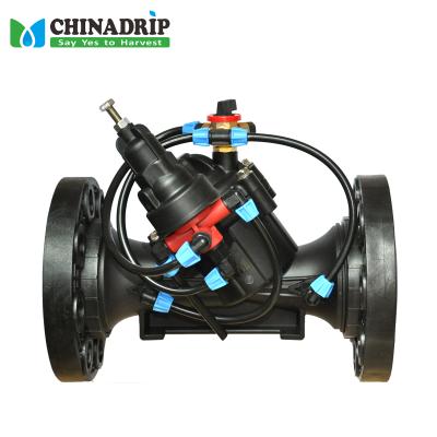 China Pipe Irrigation System Irrigation System Water Hydraulic Control Valve With Three Way Manual Valve for sale