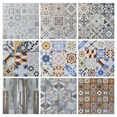 China Glazed Metallic Anti-Slip Tiles 600x600 Kitchen And Bathroom Cement Brick Tile for sale