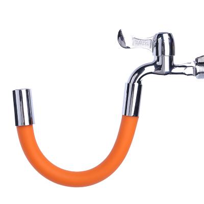 China Use modern silicone kitchen extension hardware tube universal 360 degree water faucet faucet hose for wholesales for sale