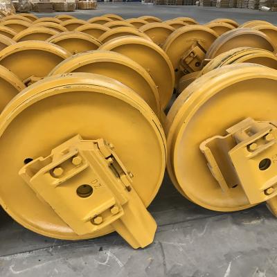 China Bulldozer/excavator/loader/road roller SD23 idler 154-30-00770 shantui bulldozer spare parts idler undercarriage parts for sale