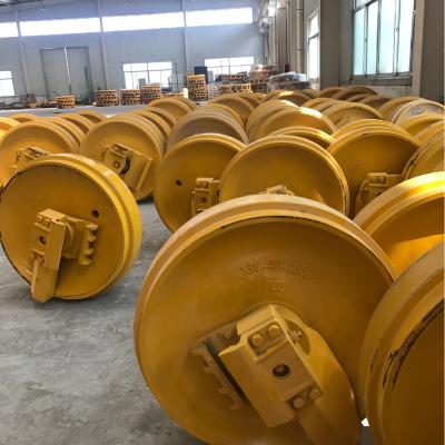 China Idler bulldozer SD22 idler 154-30-00291 shantui spare parts price for sale