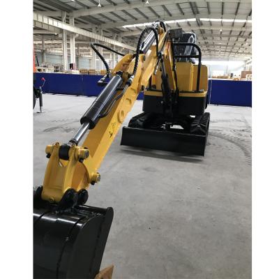 China Building / Farm 1 Ton Excavator With Rubber Track 800kg Mini Digger Small Excavator Plants for sale