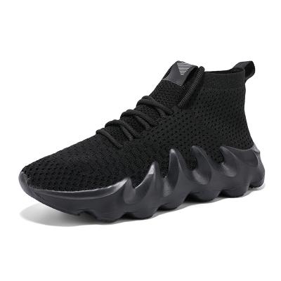 China Fashion Breathable Custom Classic Men Shoes Breathable Mesh Fabric Sports Shoes Outdoor Sports Shoes For Men for sale