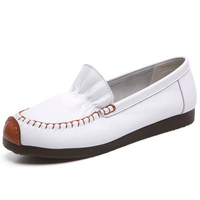 China Fashion trend hand quilted with removable insole and PU sole loafers for women for sale