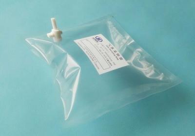 China Kynar PVDF gas sampling bags with PTFE straight and septum valve for syringe sampling  KYN31_0.5L (air sample bag) for sale