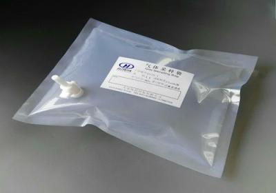 China Fluode gas sampling bag  with PTFE  valve and septum valve (FLD31_1L) air sample bags for sale