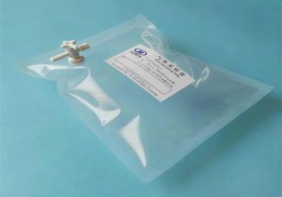 China Fluode Gas Sampling Bag with stopcock side-opening valve with silicone septum  port 1/4'' 6.35m FLD21_0.5L for sale