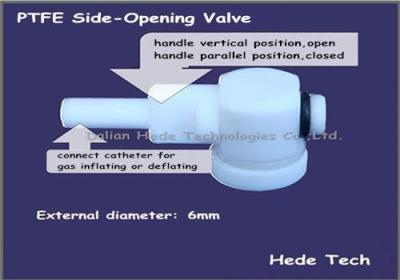 China PTFE side-opening valve for sale