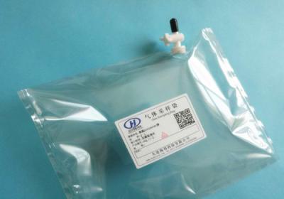 China Polyester gas sampling bag PC stopcock valve(on the side of the bag) silicone septum POLC11_1L (odor bags/Stench bag) for sale