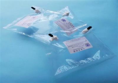 China ® FEP gas sampling bag with PTFE dual-valve & septum port syringe sampling  FEV32_5L (air sample bags) for sale