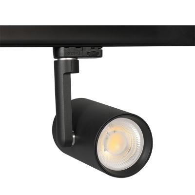 China Hot Selling 360 Degree Adjustable Built In Driver 30W Dimmable Commercial Track Led Light for sale