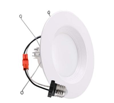 China Adjustable 6inch Steering Round Light Panel With 5cct Adjustable& Brightness Dimmable Retrofit LED Downlight for sale