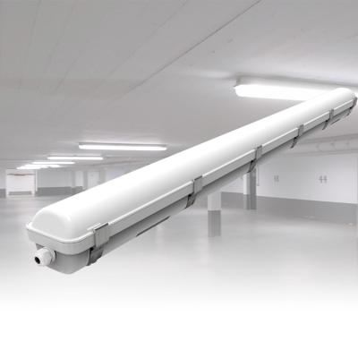 China Best Warehouse Supply 4ft 8ft 40W 60W Tri Proof IP65 Led Linear Batten Lighting Tri Proof Light From China for sale