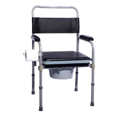 China Steel Hospital Commode Chair / Commode Chair For Elderly / Commode Shower Chair for sale