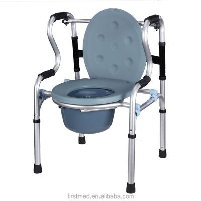 China Foldable 2 In One Aluminum Adjustable One Button Folding Standup Walker for sale