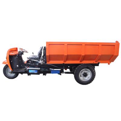 China China 2 Ton 3 Wheels Multi Purpose Automatic Mini Hauler Dumper For Sale Articulated Motorcycle Small Diesel Bottom Tricycle for sale