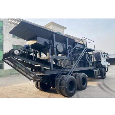 China Gold Ore Rock Stone Mining Lime Gravel Best Brand Mobile Jaw Crusher Coal Gangue Stone Crusher Manufacturer Small Scale Crushing Factory Price etc. 2022 HuanSheng wheel for sale