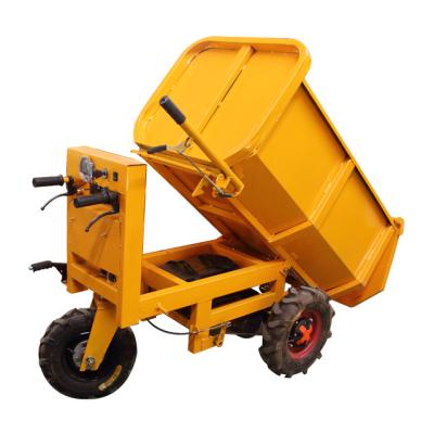 China Transport cargo suitable for concrete transportation on site Electric Mini Construction Trolley for sale