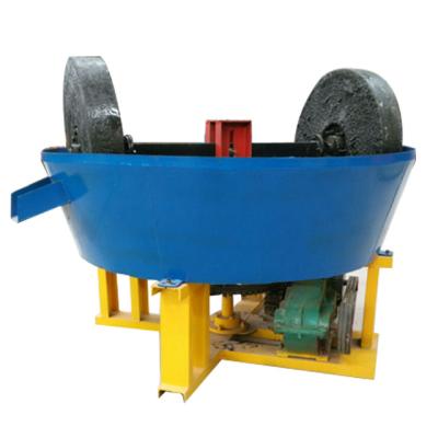 China Wet Pan Mill Hot Selling Mining Machine 2 Wheel Roller 1200 Wet Pan Mill For Gold Ore Mining for sale