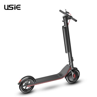 China USIE 10ah Battery Unisex Foldable Electric Scooter 350W High Speed ​​Escooter APP Control for sale