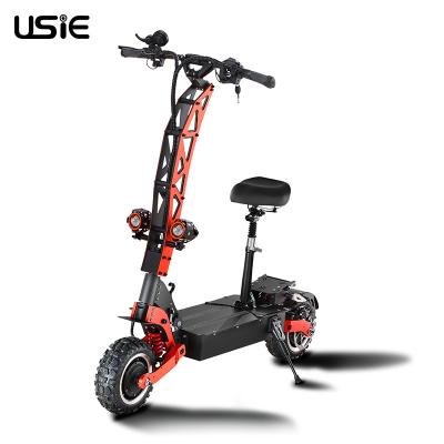 China 20ah lithium battery hydraulic electric scooter 60v inch mode suspension spring electric scooter off road 11inch 6000w for sale