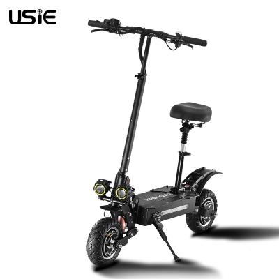 China Electric Adult Foldable Steel Scooters 3200w M/H 10inch Hydraulic Spring Suspension 40 Drifting Scooty Dual Motor E Fast Electric Scooter Off Road for sale