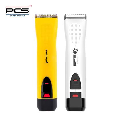 China Stocked Professional Electric Pet Trimmer Grooming Kit Clippers Low Noise Cordless Electric Pet Clipper Quiet Blade A5 for sale