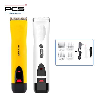 China Rechargeable Cordless Pet Hair Clipper Stocked A5 Dog Hair Shaver Cat Grooming Kit Cutting Machine Pet Clipper Maker for sale