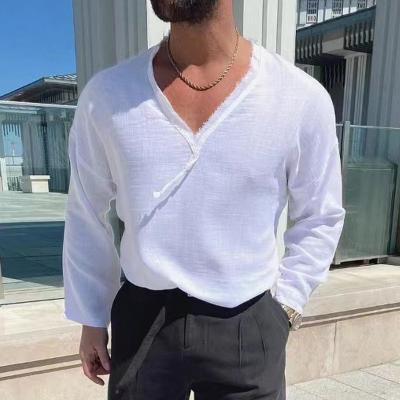 China Custom Long Sleeve T Shirt Mens Breathable T Shirts Sleeves Long Long Sleeve T Shirts for sale