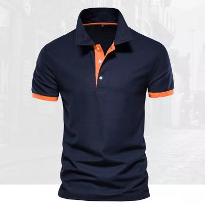 China Plain Golf Polo Shirt, 100% Breezeway Polo Shirt, Men's Wholesale Anti-wrinkle Short Sleeve OEM Blank Logo Design T-shirt Custom Printing Polo Shirts for sale