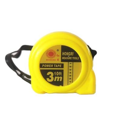 China New ABS With Yellow Color 3 Meter ABS Rubber Case Tape Measure Tape For Gift for sale