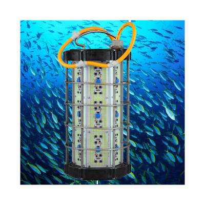 China 316 Stainless Steel Underwater Fishing Light 2400W LED Green Salmon Fishing Light Fishing Lure Led Lights for sale