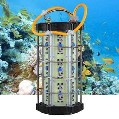 China 316 Stainless Steel 2400W Green Fishing Light IP68 Deep Sea Water Fish Finder Submersible Deep Drop Underwater Lure Fishing Attracting Lights for sale