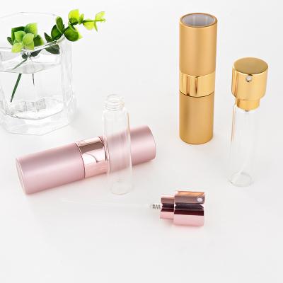 China High Qiality Nbyaic J007-15ML Hot Sale Rolled Telescopic Portable Metal Spray Bottle Empty Perfume Bottle for sale