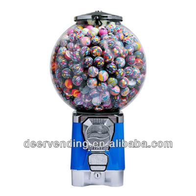 China Automatic die casting alloy chocolate dispenser vending machine or candy/gumball vending machine for sale