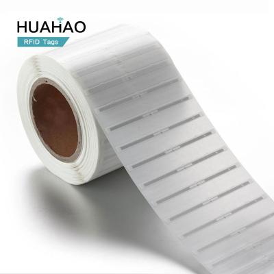 China Waterproof / Waterproof HUAHAO RFID Manufacturer FSC OEM 860-960Mhz 13.56Mhz RFID Sticker in Roll HF UHF Label Tag NFC RFID Library Printable Sticker for sale