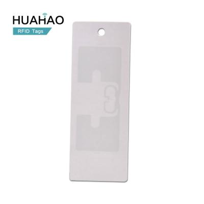 China Raincoat/Waterproof Free Sample! HUAHAO RFID Manufacturer FSC OEM 860-960MHz UHF Reader Passive RFID Label Sticker Printable Cheap Fabric Hang Tag for sale