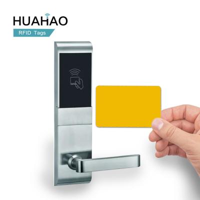 China Raincoat/Waterproof Free Sample! HUAHAO RFID NFC Manufacturer Supplier Custom 13.56Mhz PVC 13.56Mhz Access Control Chip Blank Digital Business Key Hotel Card for sale