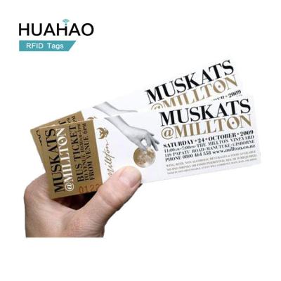 China Waterproof / Waterproof HUAHAO RFID Manufacturer OEM Customized 13.56MHZ UHF NFC Security Access Control NFC Paper Business Card for sale