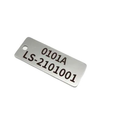 China No Restriction Metal Nameplate Custom Engraved Logo Etching Stainless Steel Metal Custom Logo for sale