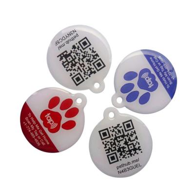 China Waterproof Epoxy NFC Sticker Media NFC Sticker Phone Case Social Tag Epoxy Sticker For Sharing Contact Information Shovel Shaped for sale