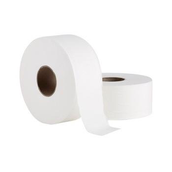 China Custom Strong Bath Mini Jumbo Roll Toilet Paper Piece Tissue 1ply Virgin Wood Pulp for sale