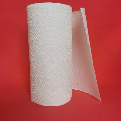 China Factory Direct Virgin Wood Pulp Tissue 2 Layer Water Absorbing Kitchen Paper Towel for sale