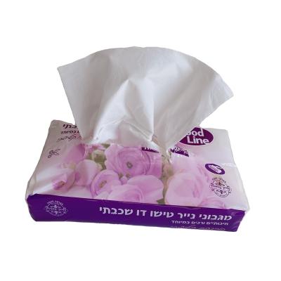 China OEM Cheap Soft Tissue Pack Travel Soft Tissue Box Package Box Facial Tissue For Sale for sale