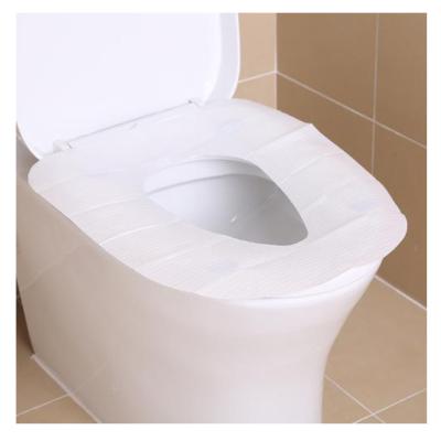 China Custom Tissue Paper Eco Fold Disposable Toilet Seat Flushable Cover Paper for sale