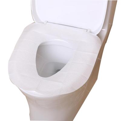 China Free Sample Eco-friendly Disposable Blank Toilet Seat Waterproof Cover Paper Disposable for sale