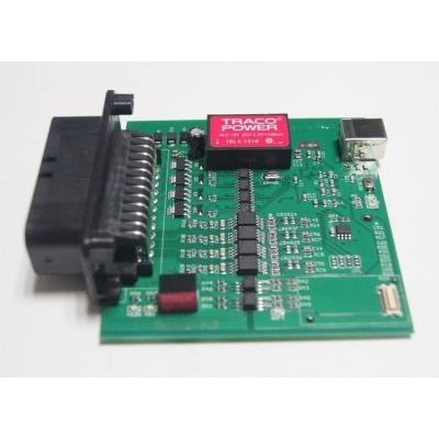 China 1.6mm FR4 2 camadas Automotive Electronic Board Assembly livre de chumbo HASL à venda