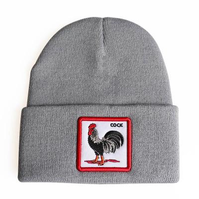 China Factory direct sales BSC0307 COMMON 2021 new winter LOGO hats popular animal skull cap for sale